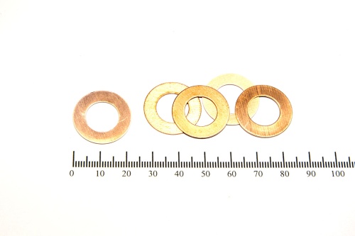 Шайба медная 12х22х0.5