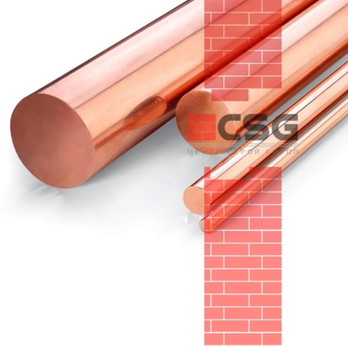 Круг медный 160 прес, марка М1