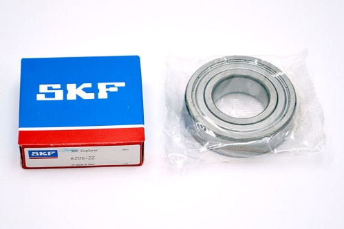 Подшипник SKF 6206 ZZ (80206) 30*62*16мм