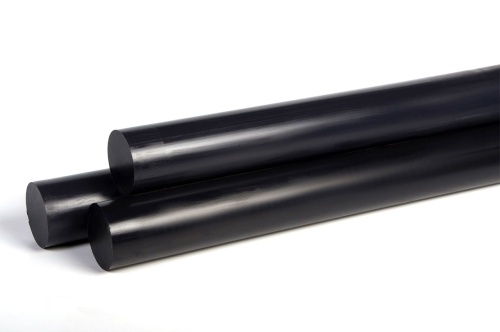 Капролон маслонаполненный стержень Ф 80 мм (~1000 мм, ~6,5 кг) г.Клин