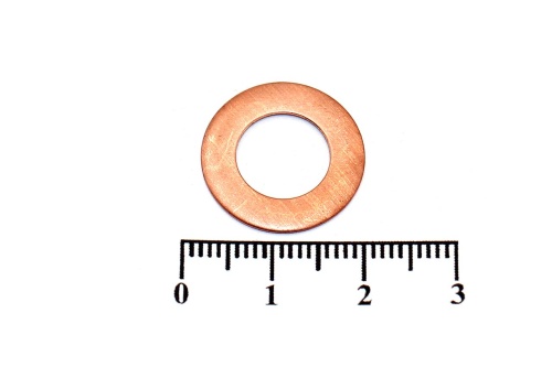 Шайба медная 10х18х0.5