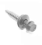 Саморез кровельный 4.8x29 RAL7004 по дереву (4 000шт) арт.1185976CDEK