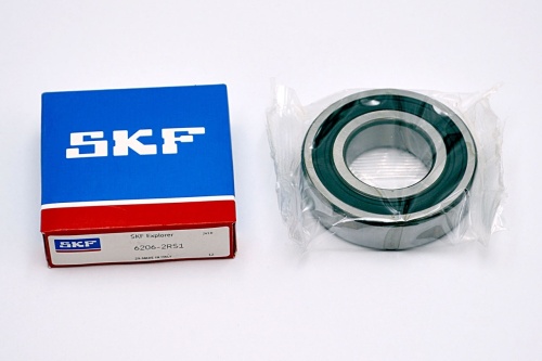 Подшипник SKF 6206 2RS C3 (180206 (76)) 30*62*16мм