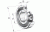 Подшипник SKF 626 2RS (180026) 6*19*6мм