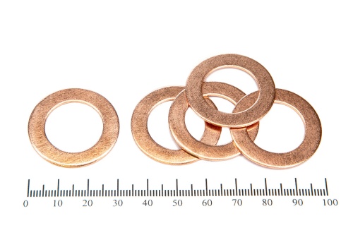 Шайба медная 20х32х1.0