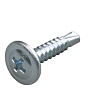 Саморез с прессшайбой 4.2x41 со сверлом оцинк. (14кг) арт.1196635CDEK